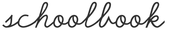 The word 'Schoolbook' with connected letters in Monotype's School Script font